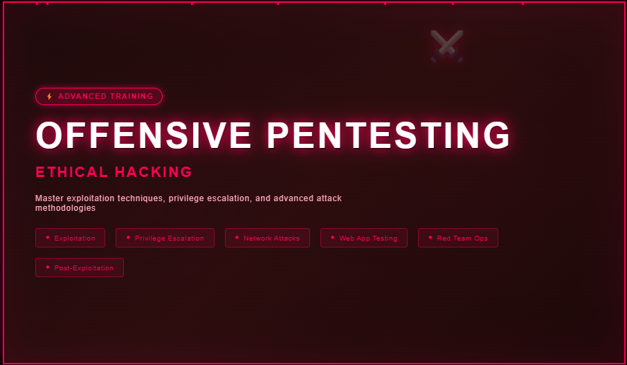 Offensive Pentesting